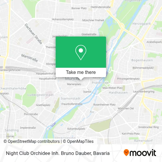 Night Club Orchidee Inh. Bruno Dauber map