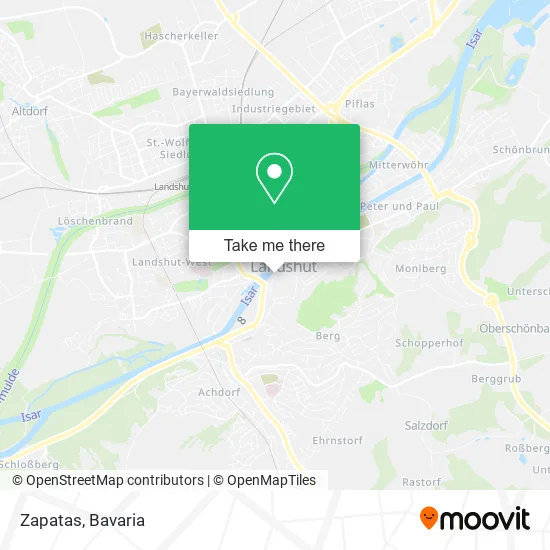 Карта Zapatas