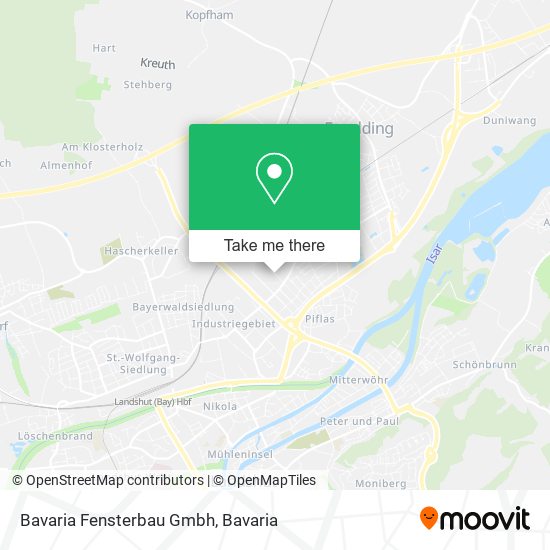 Bavaria Fensterbau Gmbh map