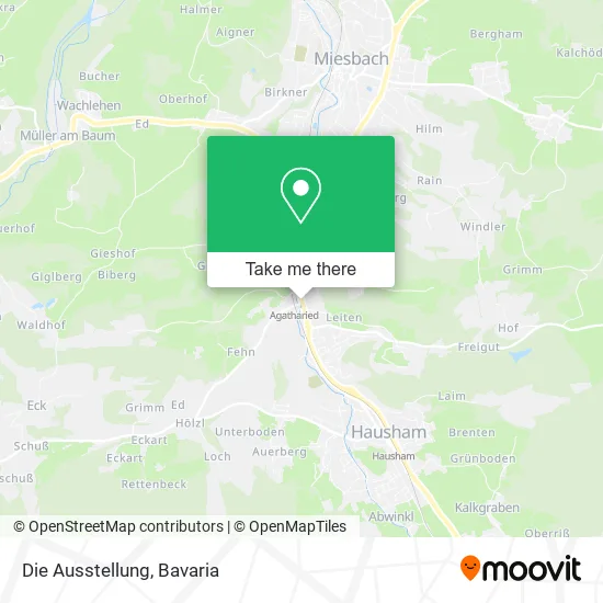 Карта Die Ausstellung