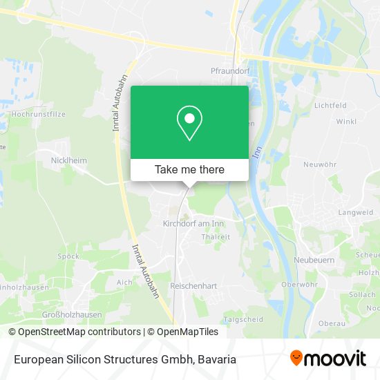 European Silicon Structures Gmbh map