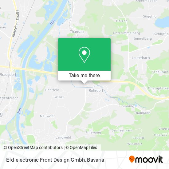 Efd-electronic Front Design Gmbh map