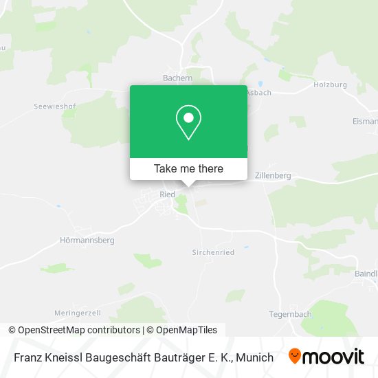 Franz Kneissl Baugeschäft Bauträger E. K. map