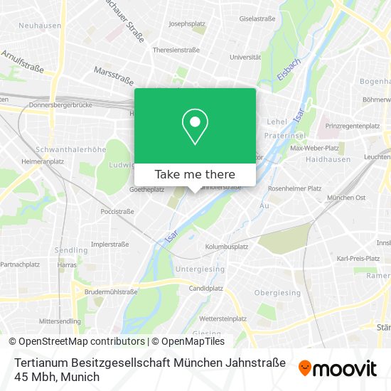 Tertianum Besitzgesellschaft München Jahnstraße 45 Mbh map