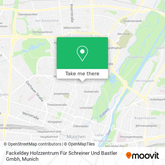 Fackeldey Holzzentrum Für Schreiner Und Bastler Gmbh map