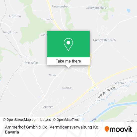 Ammerhof Gmbh & Co. Vermögensverwaltung Kg map