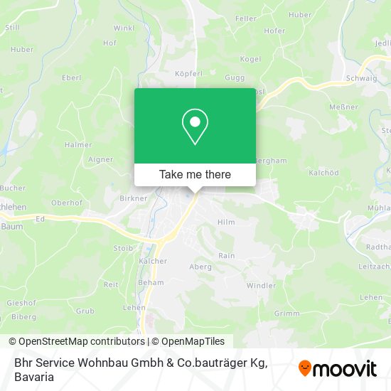 Bhr Service Wohnbau Gmbh & Co.bauträger Kg map