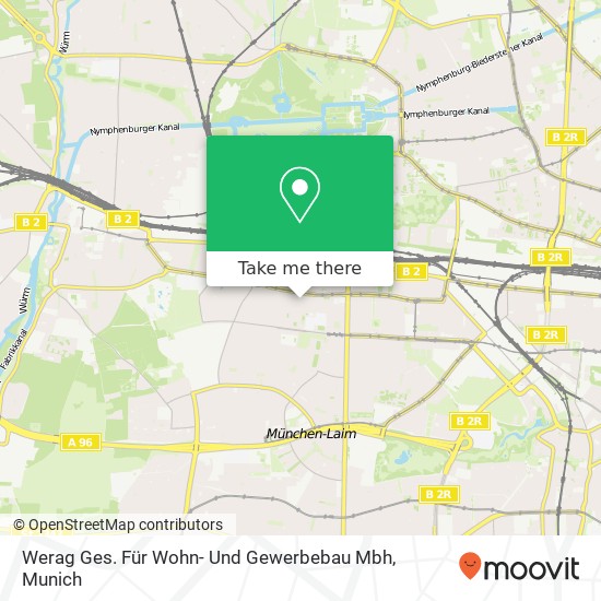 Werag Ges. Für Wohn- Und Gewerbebau Mbh map