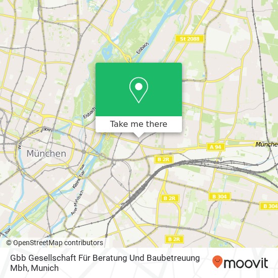 Gbb Gesellschaft Für Beratung Und Baubetreuung Mbh map