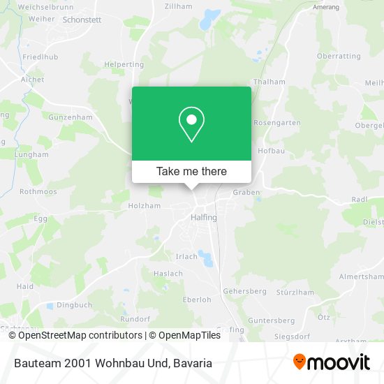 Bauteam 2001 Wohnbau Und map