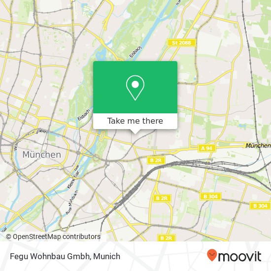 Fegu Wohnbau Gmbh map