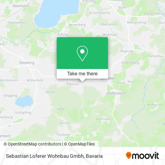 Карта Sebastian Loferer Wohnbau Gmbh