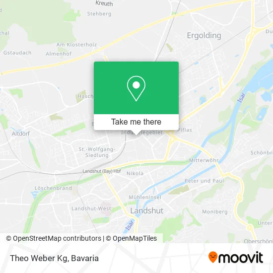 Карта Theo Weber Kg