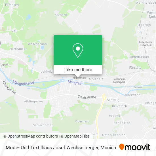 Mode- Und Textilhaus Josef Wechselberger map