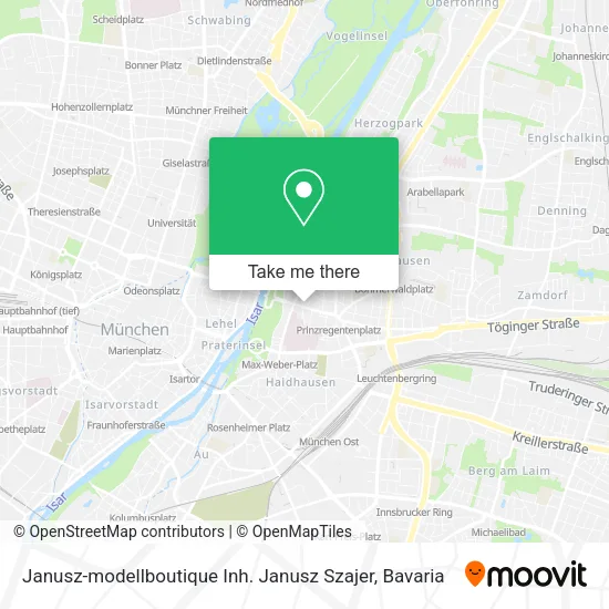 Карта Janusz-modellboutique Inh. Janusz Szajer