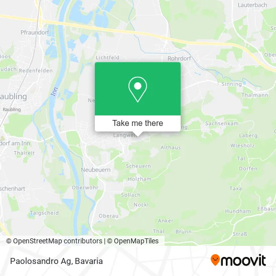 Карта Paolosandro Ag