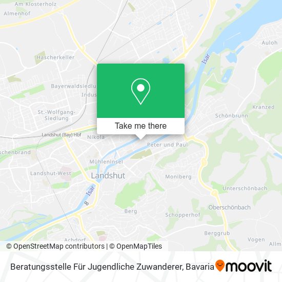 Beratungsstelle Für Jugendliche Zuwanderer map