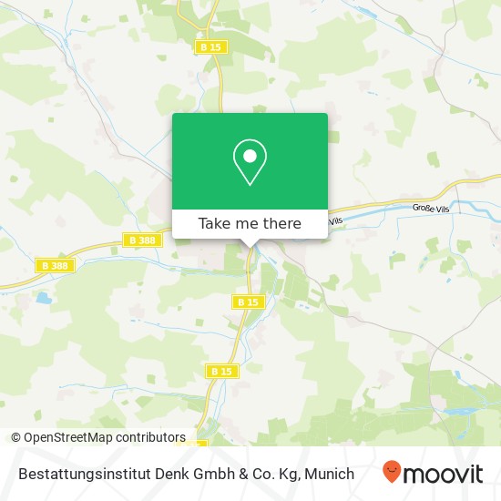 Bestattungsinstitut Denk Gmbh & Co. Kg map