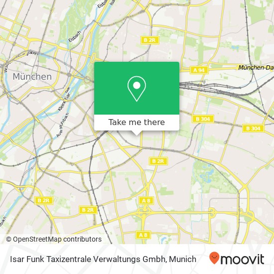 Isar Funk Taxizentrale Verwaltungs Gmbh map