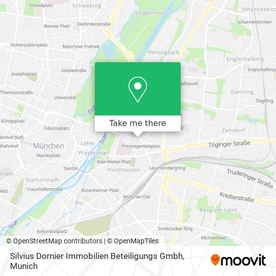 Карта Silvius Dornier Immobilien Beteiligungs Gmbh