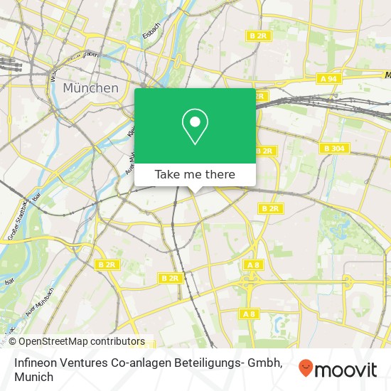 Карта Infineon Ventures Co-anlagen Beteiligungs- Gmbh