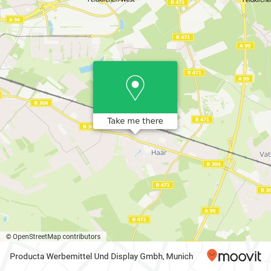 Producta Werbemittel Und Display Gmbh map