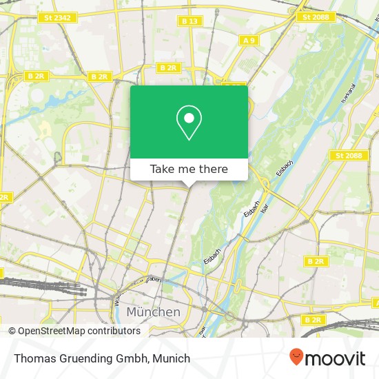 Thomas Gruending Gmbh map