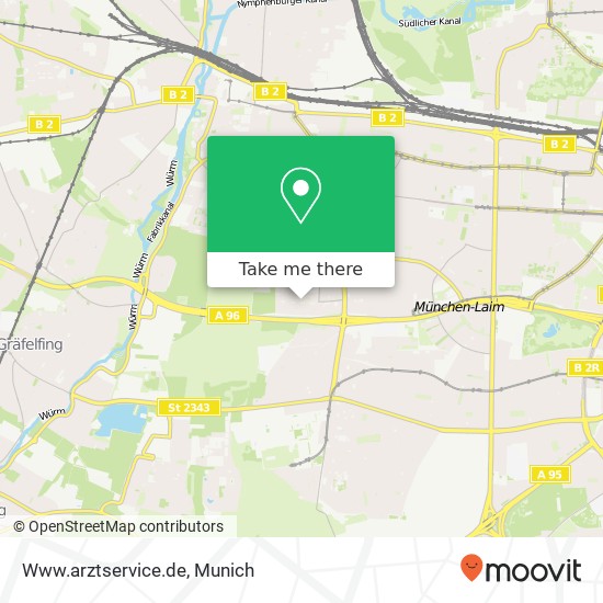 Www.arztservice.de map