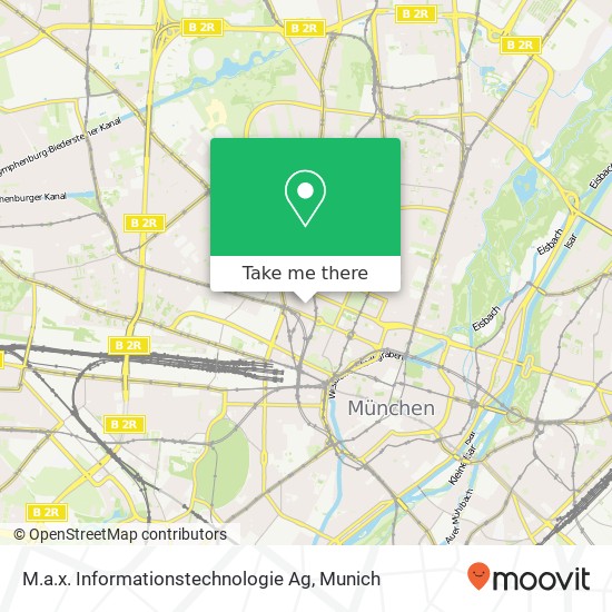 M.a.x. Informationstechnologie Ag map