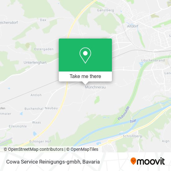 Cowa Service Reinigungs-gmbh map