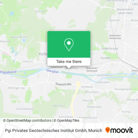 Карта Pgi Privates Geotechnisches Institut Gmbh