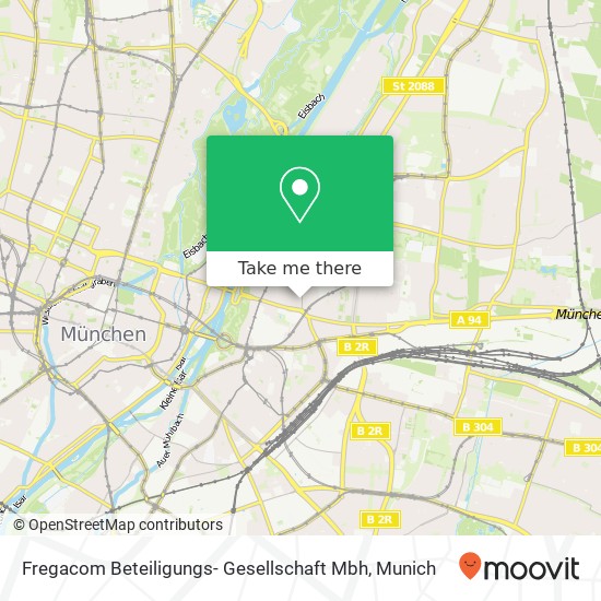 Fregacom Beteiligungs- Gesellschaft Mbh map