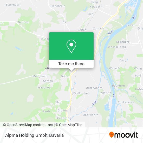 Alpma Holding Gmbh map