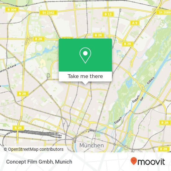 Concept Film Gmbh map