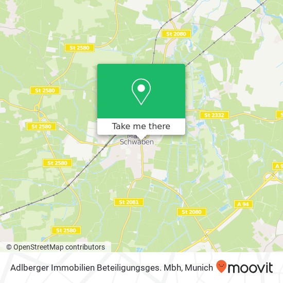 Adlberger Immobilien Beteiligungsges. Mbh map