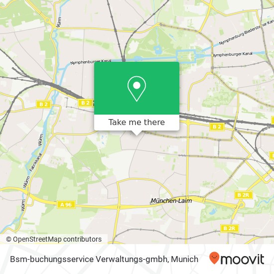 Bsm-buchungsservice Verwaltungs-gmbh map