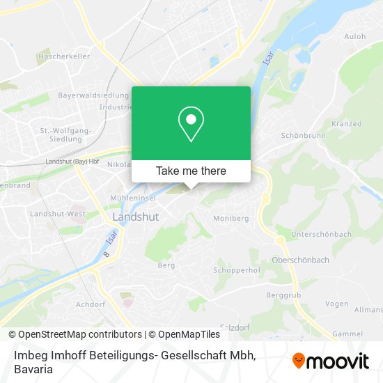 Карта Imbeg Imhoff Beteiligungs- Gesellschaft Mbh
