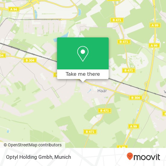 Optyl Holding Gmbh map