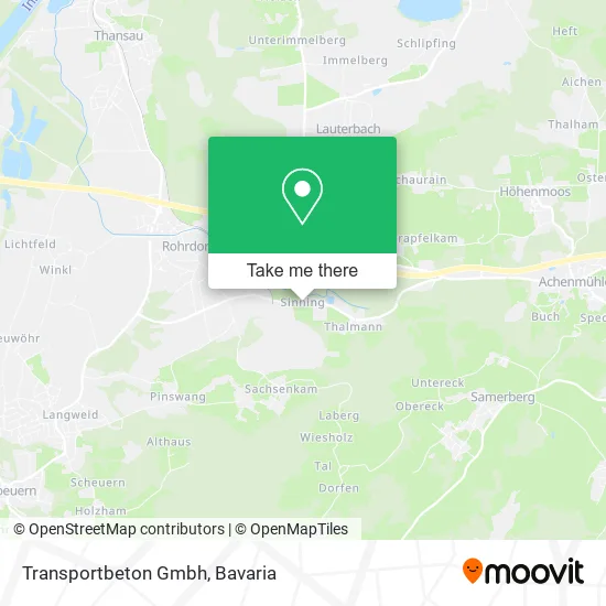 Карта Transportbeton Gmbh