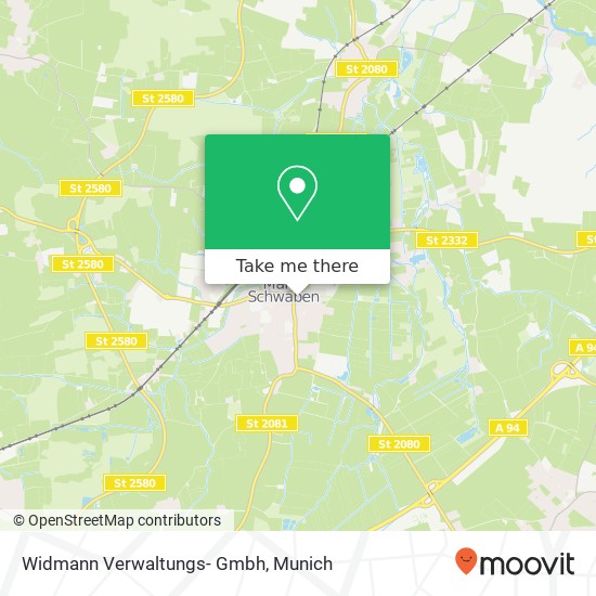 Widmann Verwaltungs- Gmbh map