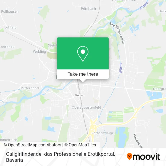 Карта Callgirlfinder.de -das Professionelle Erotikportal