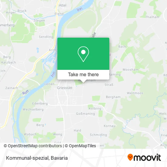 Карта Kommunal-spezial