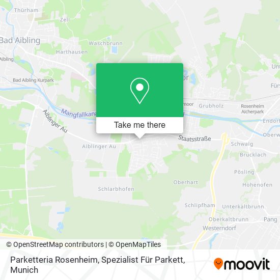 Parketteria Rosenheim, Spezialist Für Parkett map