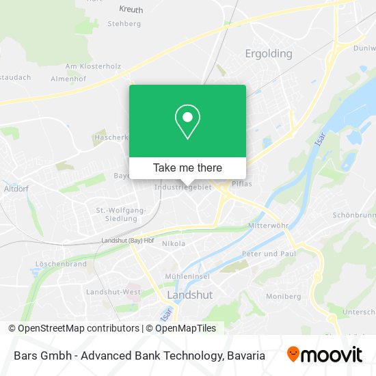 Bars Gmbh - Advanced Bank Technology map