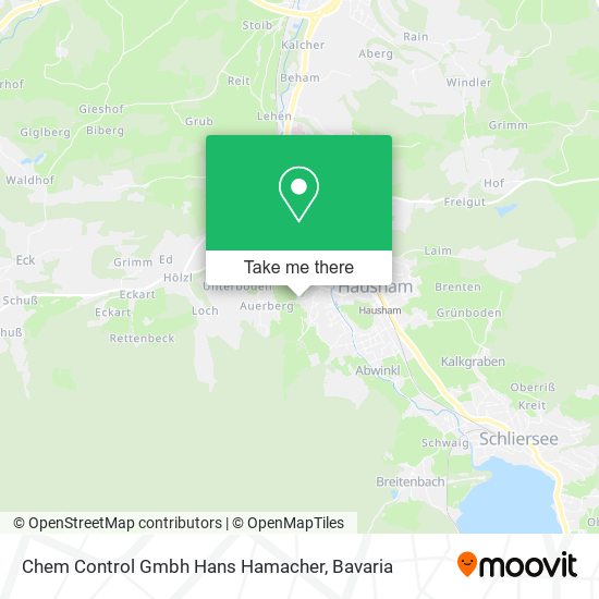 Chem Control Gmbh Hans Hamacher map