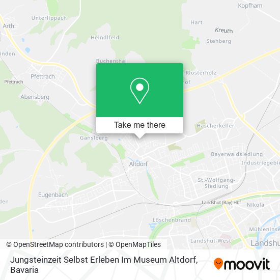 Jungsteinzeit Selbst Erleben Im Museum Altdorf map