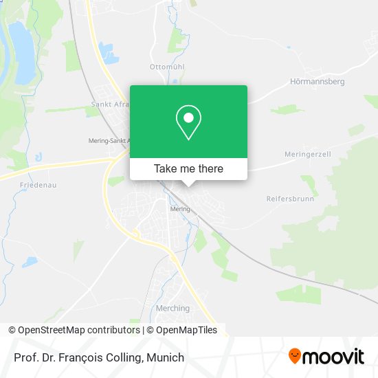 Prof. Dr. François Colling map