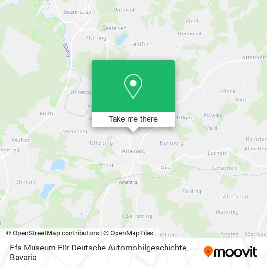 Efa Museum Für Deutsche Automobilgeschichte map