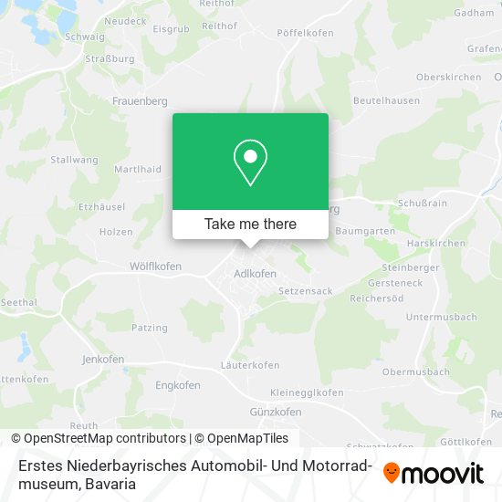 Erstes Niederbayrisches Automobil- Und Motorrad-museum map