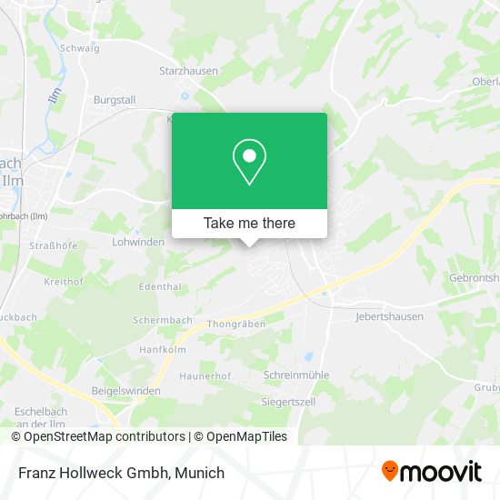 Franz Hollweck Gmbh map